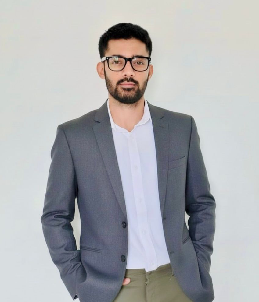 Portrait of the Artha Neeti founder